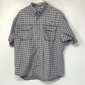 Columbia vintage PFG button down shirt UPF 30+